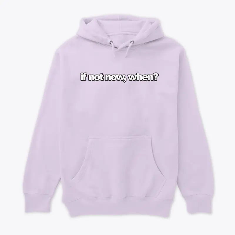 pastel basics. purple hoodie